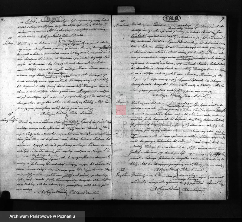 Obraz 6 z jednostki "Duplikat urodzonych, zaślubionych i zmarłych"