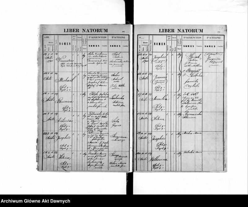 image.from.unit.number "Parafia: Lwów, Kapelania Nosocomia (Szpital Powszechny). Dekanat: Lwów. Księga metrykalna urodzeń i zgonów dla całej parafii."