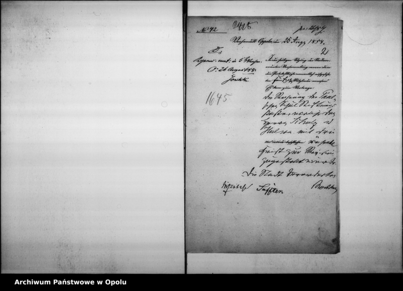 Obraz 6 z jednostki "Acta betreffend die Revision der Rechnungen der Domherr Franz Paulschen Schulstiftung und Ertheilung der Decharge für den Rendanten pro 1858 - 1862"