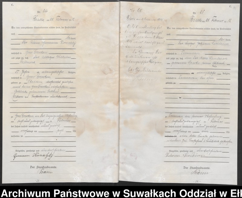 image.from.unit.number "[Sterbe=Haupt=Register des Königlichen Preussischen Standes-Amtes Bialla Kreis Johannisburg]"