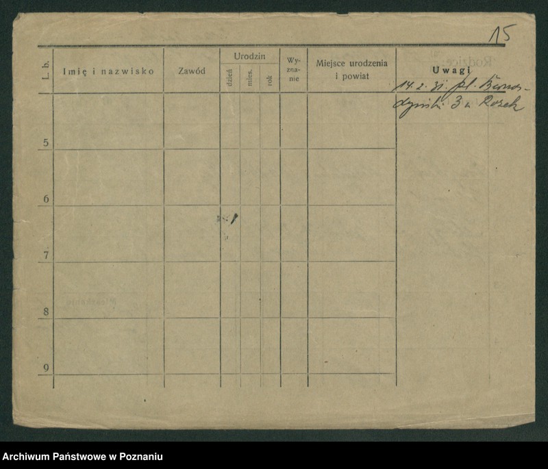 Obraz 17 z jednostki "Przonowska - Przybyła"