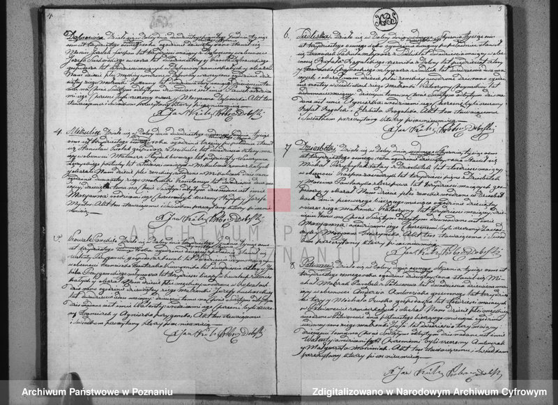 Obraz 4 z jednostki "Księga urodzeń, małżeństw i zgonów"