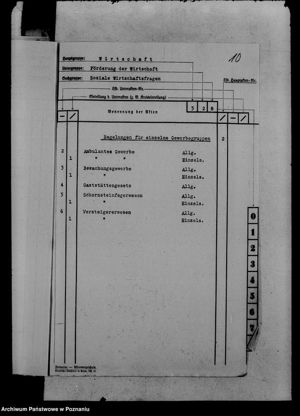 Obraz 14 z jednostki "Organisation der Behörde Wirtschaftsführung"