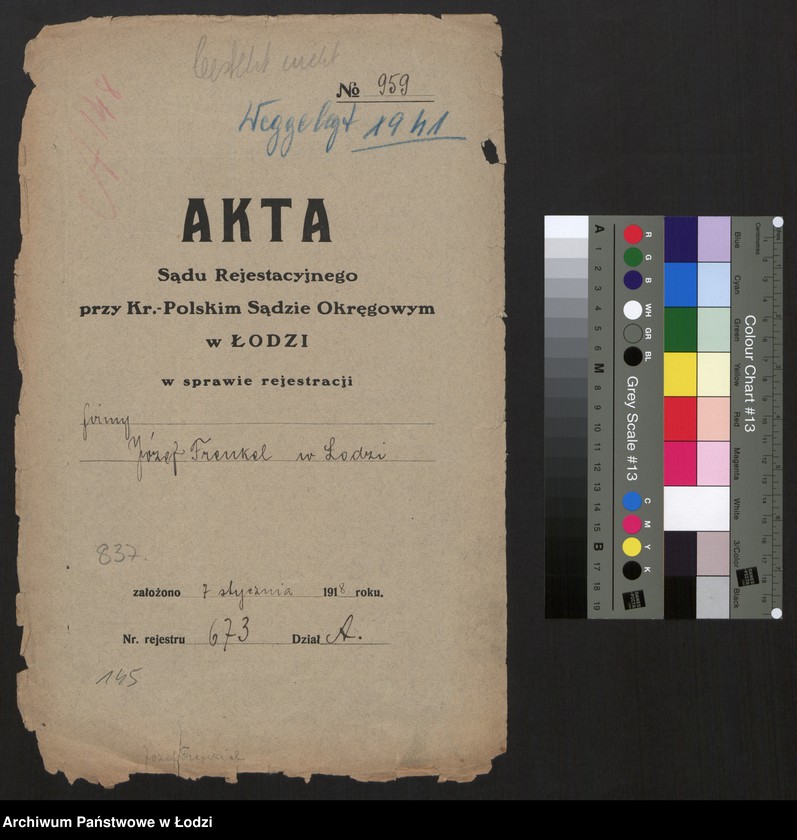 Obraz 2 z jednostki "Józef Frenkel- magazyn pończoch"