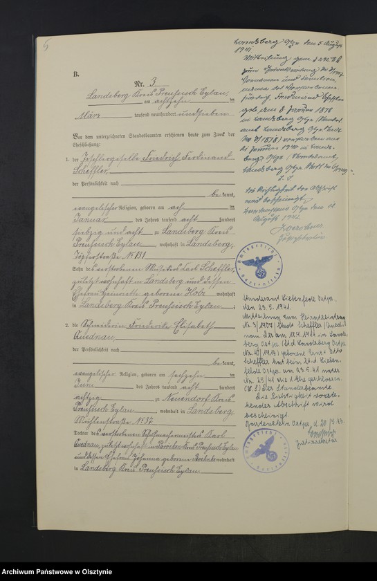 image.from.unit.number "Heiraths-Neben-Register Nr 1 - 14"
