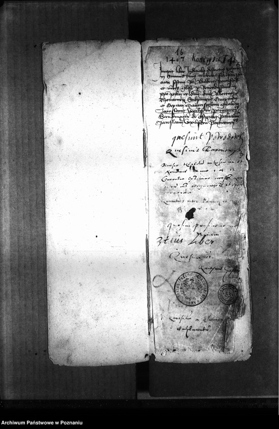 Obraz 8 z jednostki "Resignationes ,inscriptiones, relationes, decreta [protocollon]"