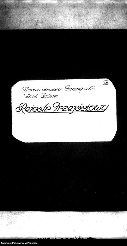 Obraz 4 z jednostki "Rejestr przejściowy pomiarowo-szacunkowy wsi Zalesie- obszar Szczepidło powiatu konińskiego przed scaleniem"