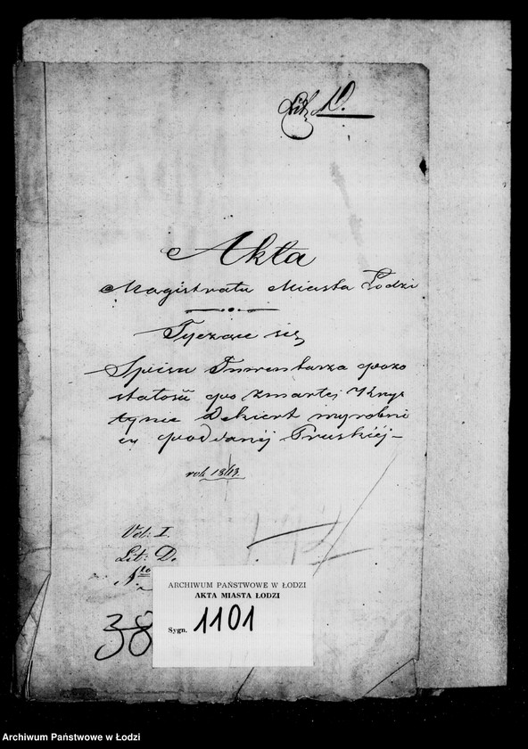 Obraz 4 z jednostki "Akta tyczące się spisu inwentarza pozostałości po zmarłej Krystynie Dekiert wyrobnicy poddanej pruskiej"