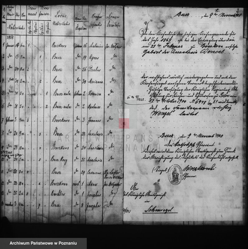 Obraz 3 z jednostki "Duplicati baptisatorum, copulatorum, mortuorum"
