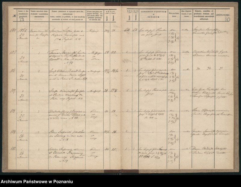 Obraz 18 z jednostki "Księga małżeństw"