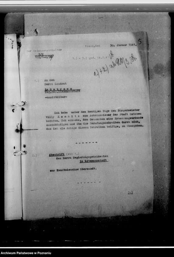 Obraz 9 z jednostki "Kemmnitz, Willy - komisarz obwodowy"