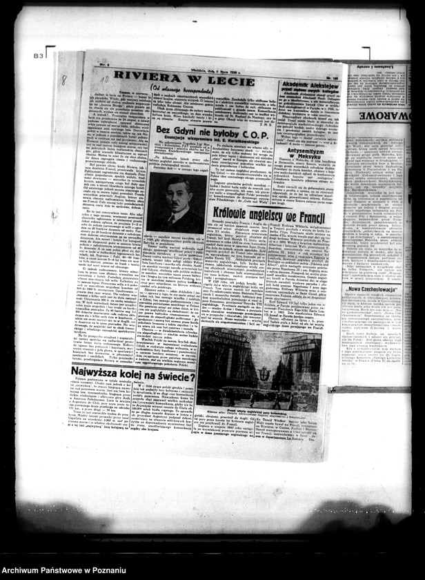 Obraz 14 z jednostki "/Różne wycinki z gazet w sprawach politycznych/"