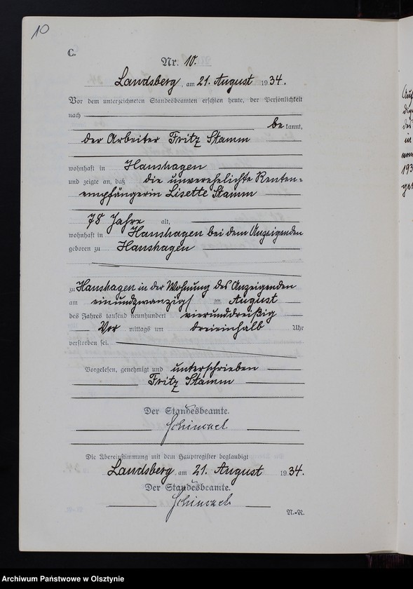 image.from.unit.number "Sterbe-Neben-Register Nr 1 - 12 [ Księga zgonów - wtóropis ]"