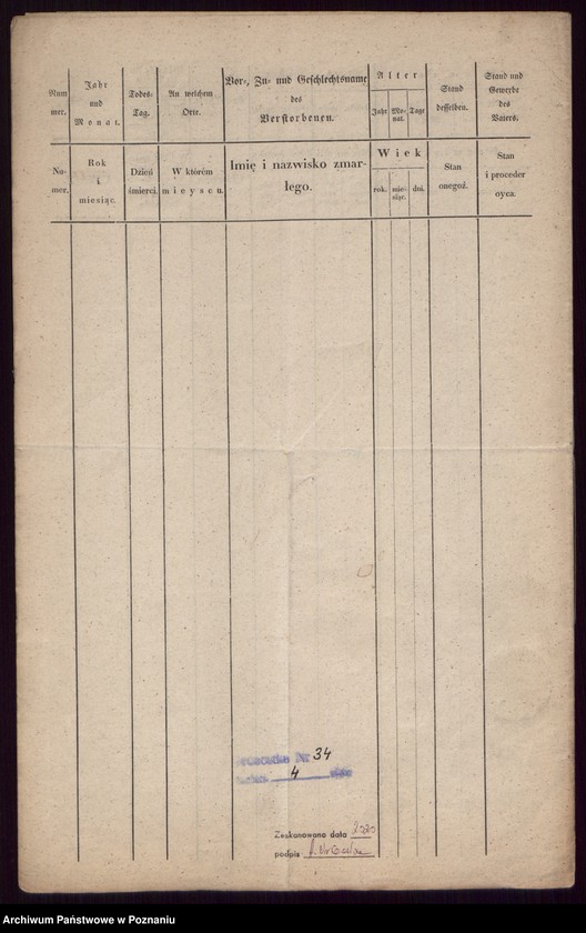 image.from.unit.number "Duplikat des Todtenregisters"