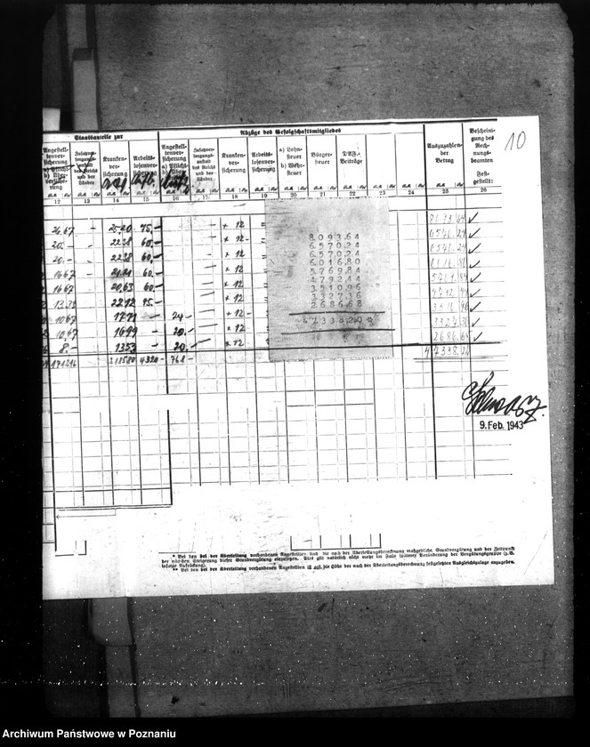 Obraz 16 z jednostki "Organisation des Wohnungs- und Siedlungsamts"