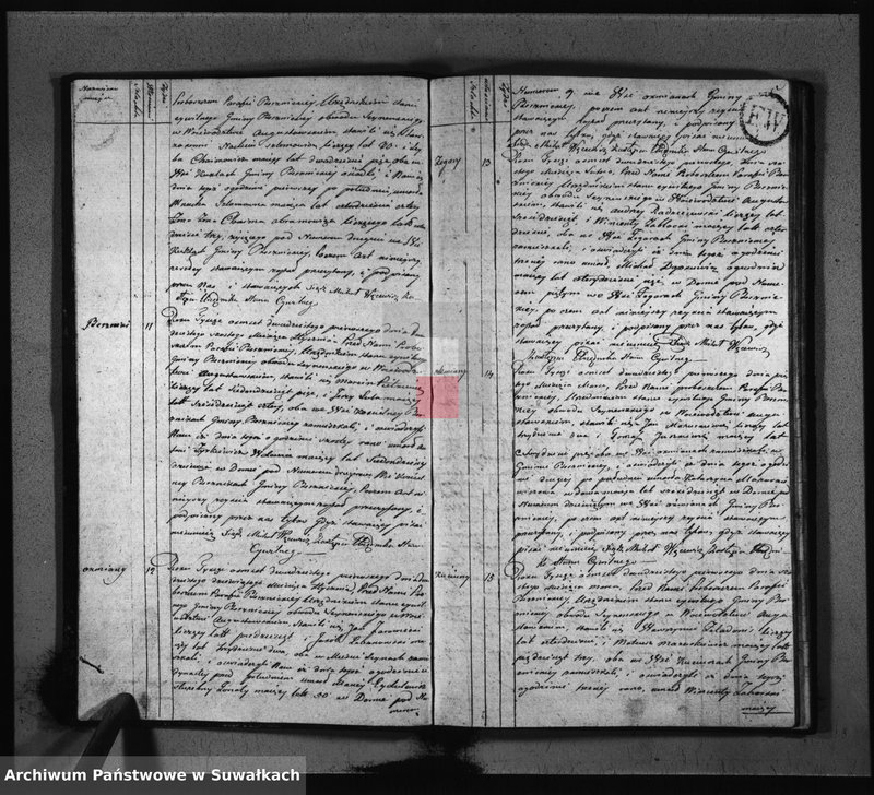 image.from.unit.number "Akta Zeszłych Gminy Berznickiey od Dnia 1-o Stycznia 1821"