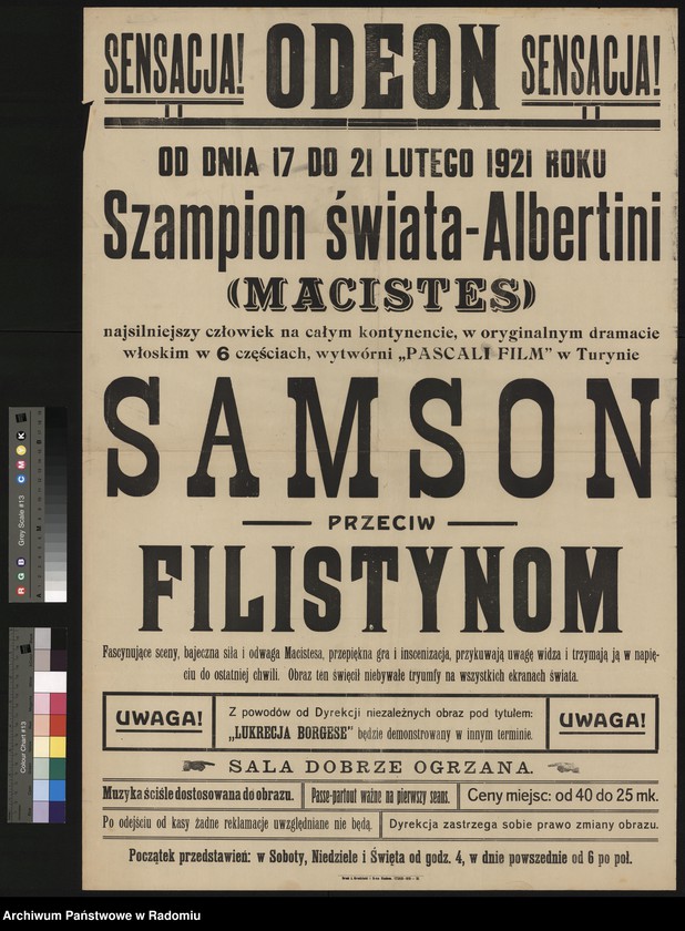 image.from.collection.number "Afisze filmowe w 20-leciu międzywojennym111"