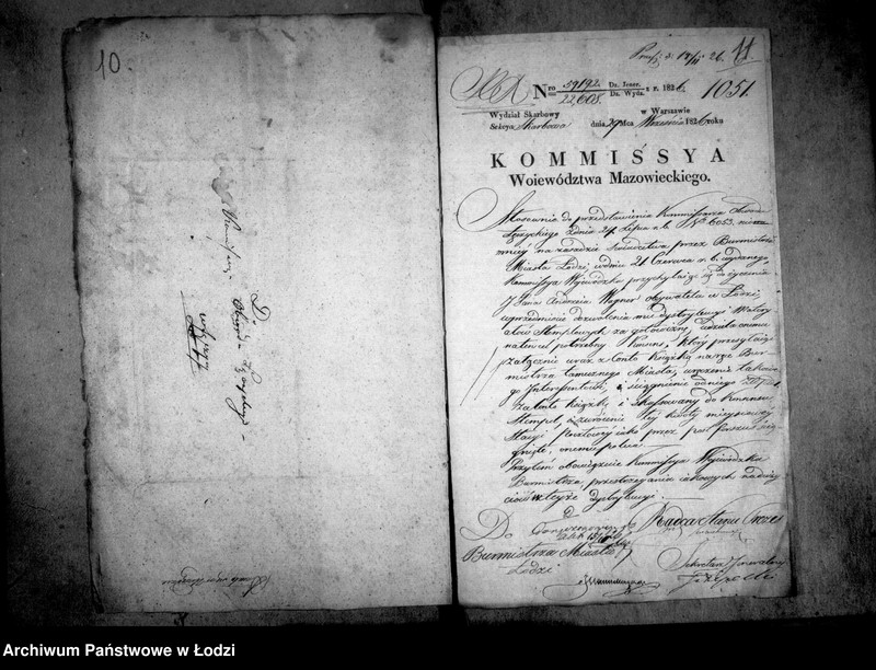 Obraz 11 z jednostki "Akta tyczące się konsensów na dystrybucję papieru stemplowego"