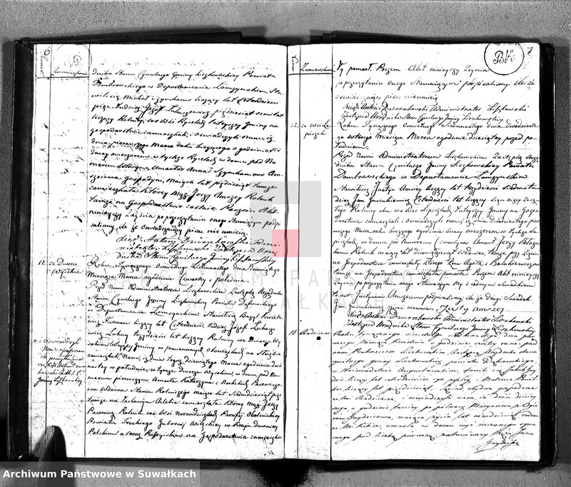 image.from.unit.number "Księga Aktów Zeyscia Urzędnika Stanu Cywilnego Gminy Liszkowskiey na Rok 1817 od 1 stycznia"