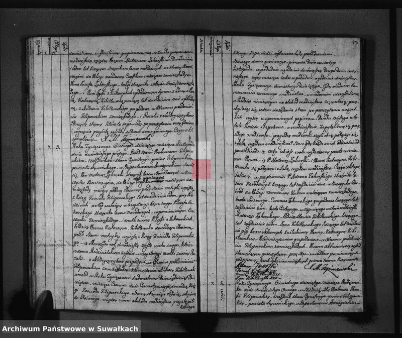 image.from.unit.number "Akta Zaślubionych Gminy Filipowskiey od 1go Maja 1810 Ru aż do ostatnich dni Grudnia 1811 r."