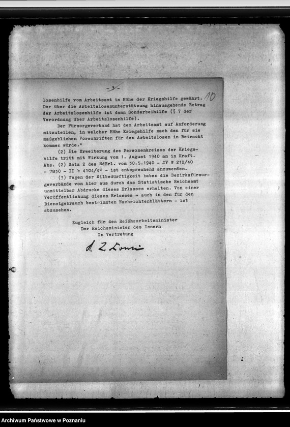 Obraz 14 z jednostki "Kriegshilfe. Generalia"