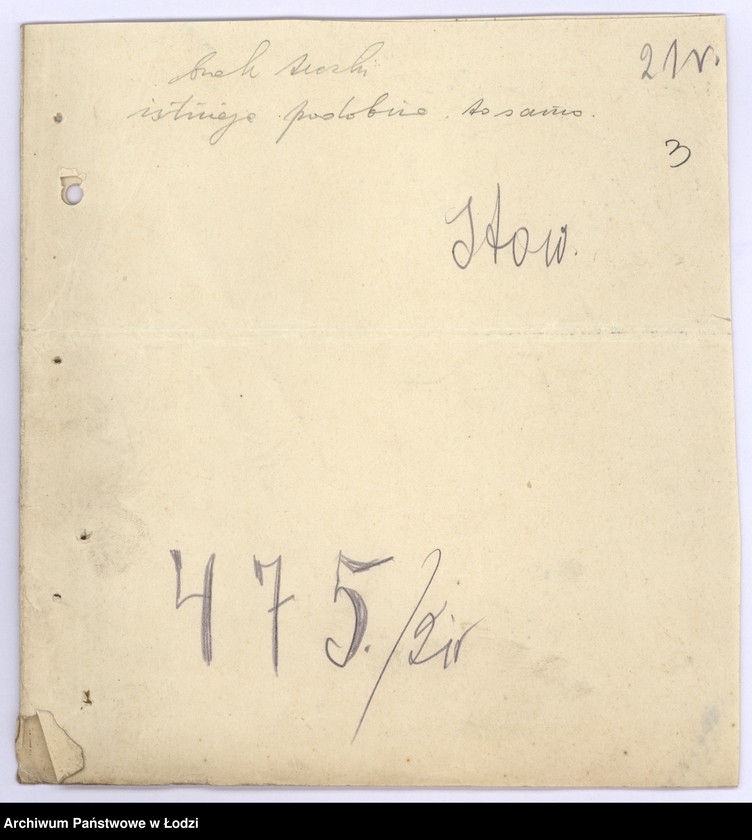 Obraz 6 z jednostki "Żydowskie Stowarzyszenie Niesienia Pomocy Biednym Położnicom w Radomsku"