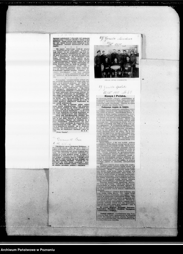 Obraz 10 z jednostki "Niepodległa Polska [wycinki prasowe]"