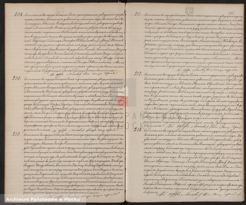 image.from.unit.number "Akta urodzeń, małżeństw i zgonów"