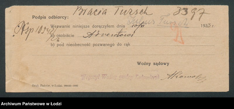 Obraz 4 z jednostki "„Bracia Tursch” – prowadzenie młyna wodnego"