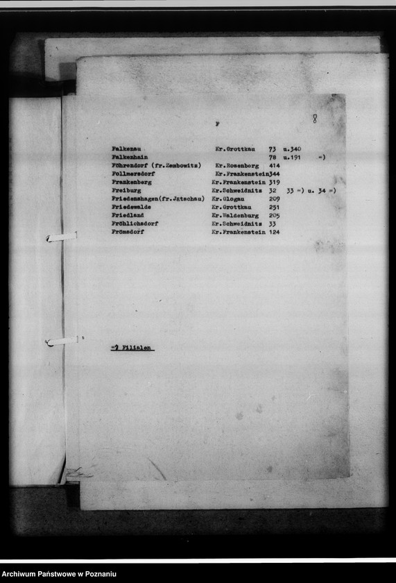 Obraz 12 z jednostki "Verzeichnis der Diözesenarchiv Breslau [Wrocław], Göpperstrasse 12 liegenden Kirchenbücher"