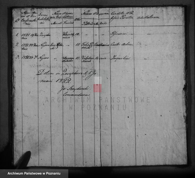 image.from.team "Akta stanu cywilnego Parafii Rzymskokatolickiej Zajączkowo (pow. szamotulski)"