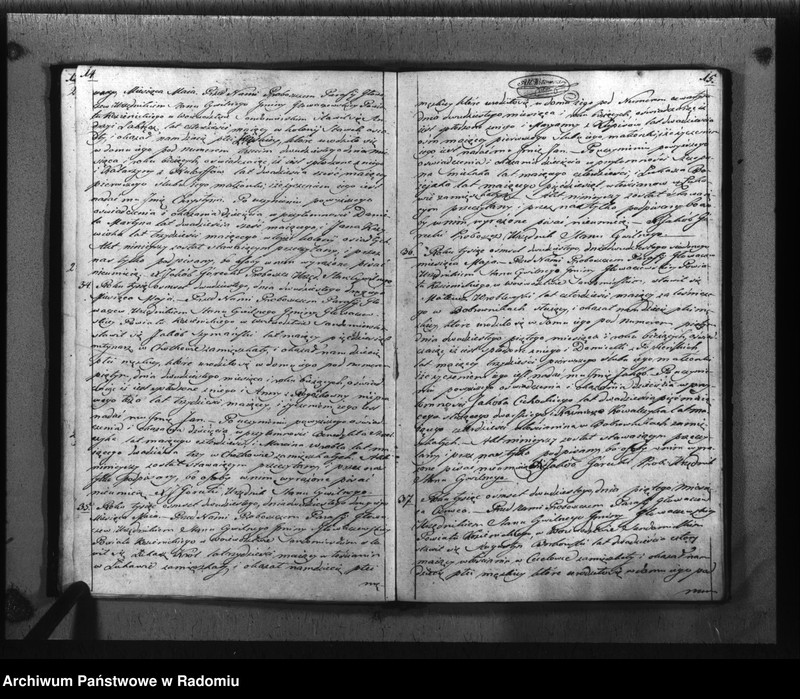 image.from.unit.number "Księga akt cywilnych gminy Głowaczew na rok 1820"