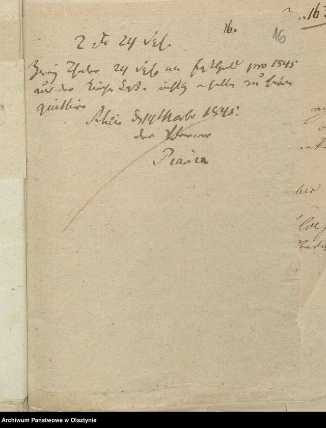 image.from.unit.number "Beläge zur Jahres Rechnung der Kirche zu Rhein für das Jahr 1845"