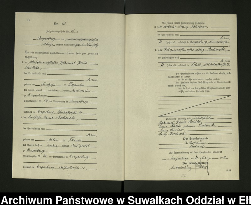 image.from.unit.number "[Heirats - Register (Neben - Register) Standesamt Angerburg einschl. der Bezirke, Gr. Strengeln, Prinowen und Kehlen Kreis Angerburg]"