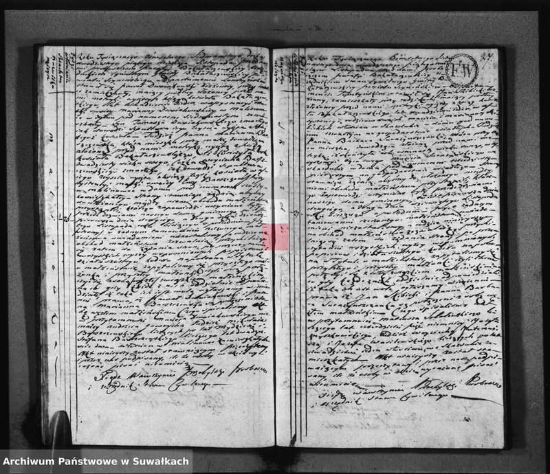 image.from.unit.number "Akta Zaślubionych Gminy Bakałarzewskiey"