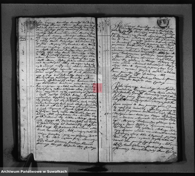 image.from.unit.number "Akta Małżeństwa Stanu Cywilnego Gminy Berznickiey z roku 1816"