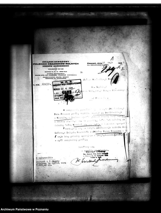 Obraz 5 z jednostki "Parcelacja lasu Witobel 113 powiatu poznańskiego Teofil Bartkowiak"