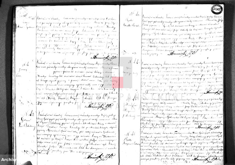 image.from.unit.number "Duplikat Aktów Urodzenia Małżeństw i Zeyścia Parafia Liszkowo z Roku 1854"