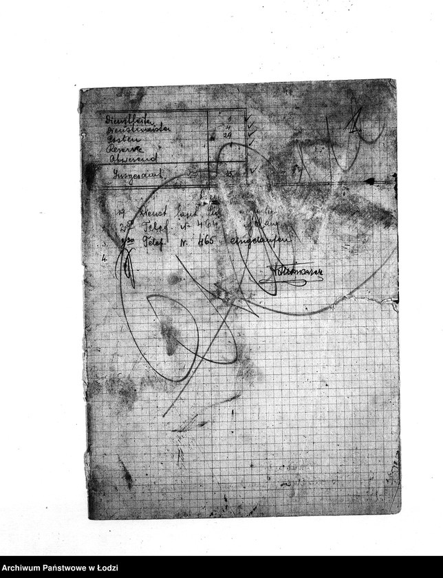 Obraz 4 z jednostki "[Imienne wykazy służby nocnej milicjantów]"