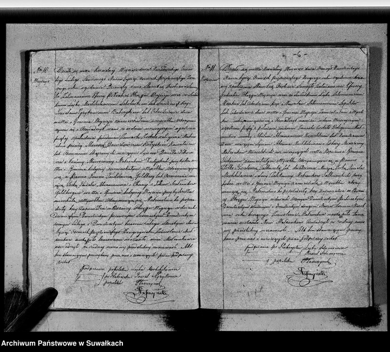 image.from.unit.number "Duplikat Zaślubionych, Urodzonych i Zmarłych Okręgu Wiejsieje Wyznania Moyżeszowego za rok 1852"