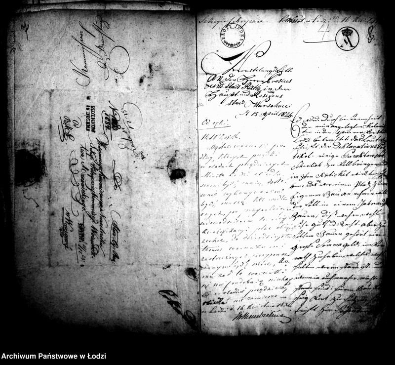 Obraz 9 z jednostki "Akta tyczące się budowy domów przez prządków"