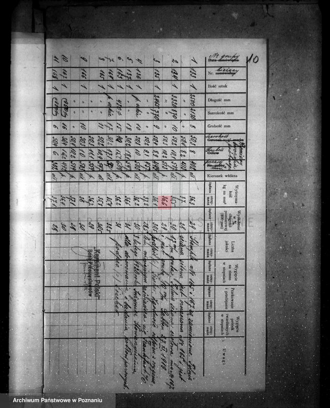image.from.unit.number "Wyroby ceramiczne "Korament" Ławica powiat Poznań nr woj. 91"