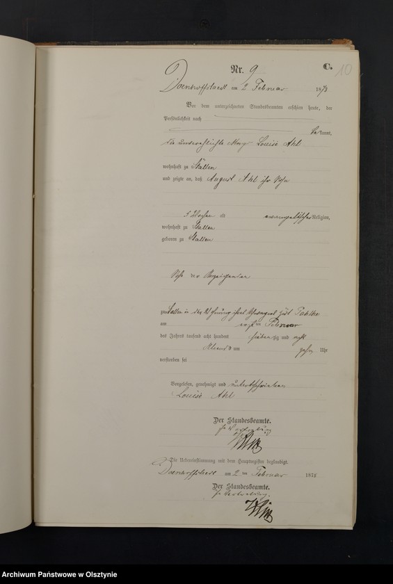 image.from.unit.number "Sterbe-Neben-Register Nr 1 - 103"