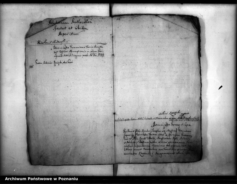 Obraz 14 z jednostki "Inscriptiones, resignationes [protocollon]"