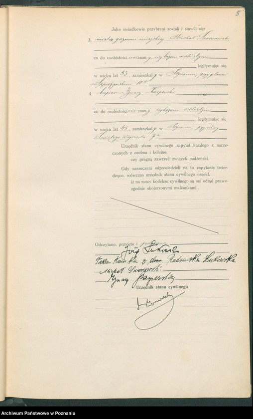 Obraz 7 z jednostki "Księga miejscowa małżeństw tom III [Rejestr główny małżeństw]"