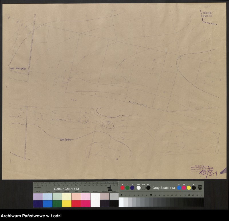 Obraz 1 z jednostki "Plan m. Łodzi 1:2000, odbitki. Sekcja SO 7"