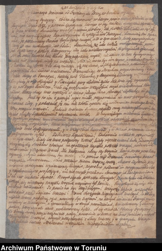 image.from.unit.number "Mowa Polaków miana w Konwencji Narodowej dnia 22 września roku pańskiego 1795, a roku trzeciej Rzeczypospolitej Francuskiej wolney y nie rozdzielney"
