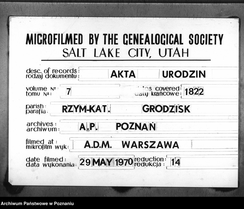 image.from.team "Akta stanu cywilnego Parafii Rzymskokatolickiej Grodzisk"