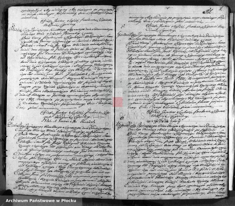 Obraz z jednostki "Akta urodzeń, małżeństw i zgonów"