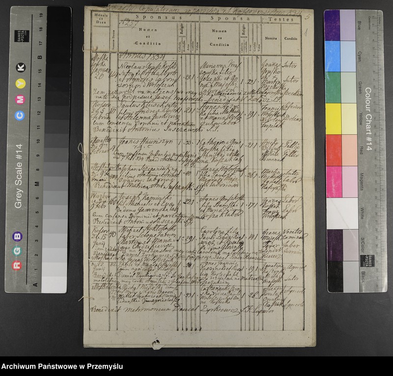 image.from.unit.number "[Odpisy ksiąg urodzeń, małżeństw, zgonów parafii rzymskokatolickich Kosów i Kuty z 1834 roku]"